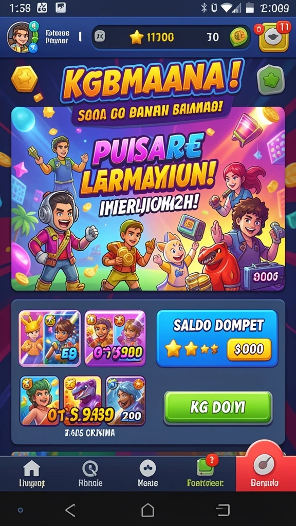 nagaempire - Karakter pahlawan yang dapat disesuaikan.